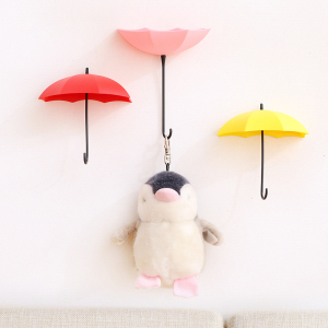 创意雨伞挂钩强力粘胶贴