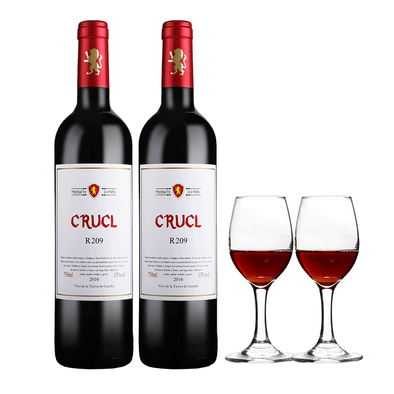 罗莎红酒官方正品原瓶原装进口萄客R209西班