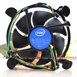 正品Intel英特尔E97379-0011155/1150/1156四针线温控CPU风扇