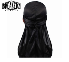 黑人HipHop头巾基础款 Silky 推荐 durag StreetBreakerz