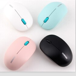 本尼G30白蓝粉色省电台式机联想戴尔华硕笔记本通用无线鼠标