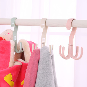 可旋转四爪领带架衣架