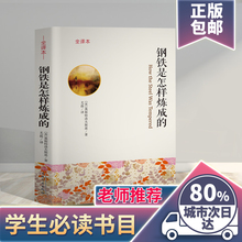 正版 原著全译本青少年初中小学生语文新课标推荐 包邮 钢铁是怎样炼成 世界名著励志小说丛书完整中文无障碍阅读