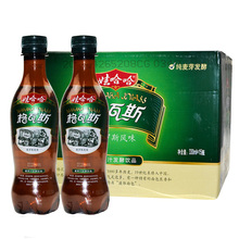 娃哈哈格瓦斯麦芽汁发酵饮品330ml*15瓶装液体面包麦芽汁碳酸饮料