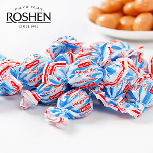 俄罗斯糖果如胜滴滴香夹心奶糖500g