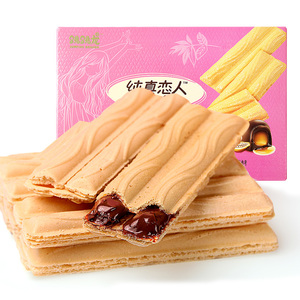 纯真恋人夹心巧克力饼干