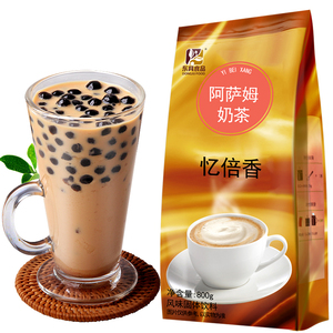 东具 阿萨姆奶茶粉袋装原料草莓味