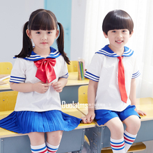 新款 小学生校服六一儿童节大合唱服演出服毕业班服 幼儿园园服夏装