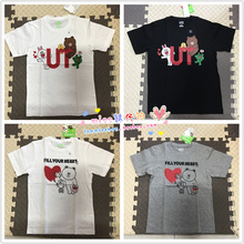 FRIENDS 韩国采购连我LINE 优衣库UNIQLO布朗熊可妮兔短袖 T恤UT