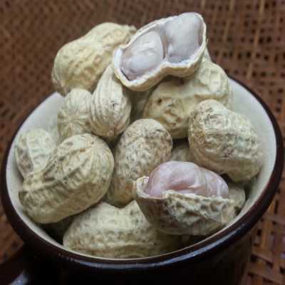 广东 广州散装农家特产水煮晒干花生咸干花生