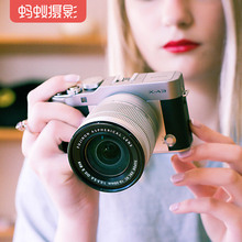 富士xa3 Fujifilm 相机蚂蚁摄影数码 WIFI自拍美颜复古微单电