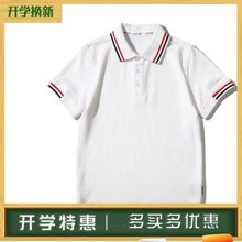短裤 T恤POLO衫 夏季吸汗透气英伦学院男女童短袖 北大培文指定校服