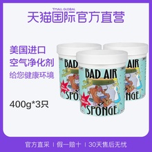 直营 Air进口空气净化剂装 修汽车异味净化剂400g Bad 3美国