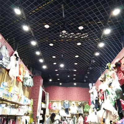 水果店造型商店铁格栅格栅的办公室天花板过道装饰铝格栅格栅吊顶