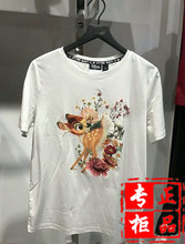 迪士尼小鹿印花宽松短袖 119301519 T恤女 THERA2019夏季新款 ONLY