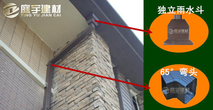屋檐天沟图片,自建房屋顶天沟效果图,别墅屋面天沟效果图(第14页)_大山谷图库
