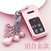 适用沃尔沃钥匙套V60包V40装饰XC60汽车遥控器保护壳S80L扣S60L女