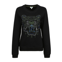 KENZO/高田贤三春秋新款女士虎头印花长袖套头卫衣1 2SW7054XD图片