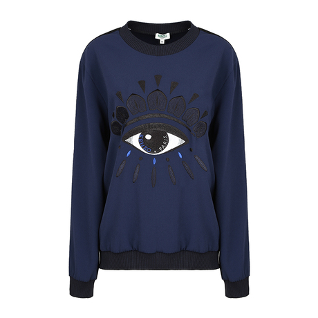 KENZO/高田贤三2018新款女士大眼睛套头卫衣1 F852TO074商品大图