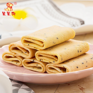 笨笨狗香酥可口蛋卷饼干518*2包