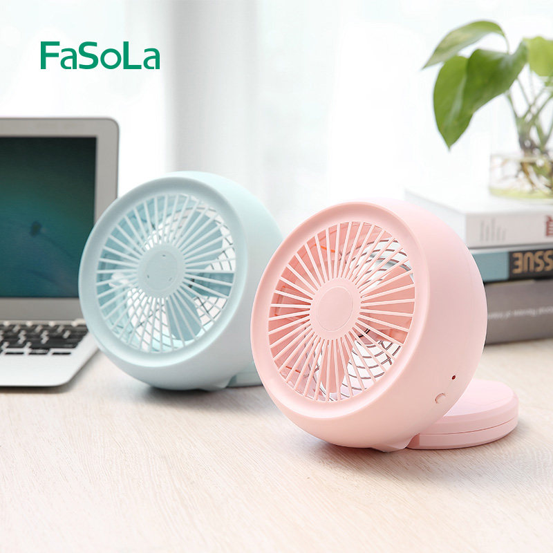 FaSoLaUSB迷你风扇大风力大号风扇办公笔记本电脑静音小电风扇
