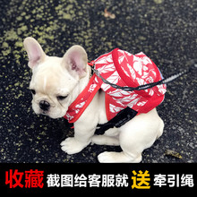 刚刚狗狗零食包宠物自背包小书包牵引