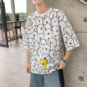 夏季新款港风上衣T恤