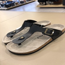 男人字软木凉鞋 H60M8225 潮2018夏季新品 基本休闲拖鞋 热风专柜