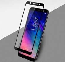 三星A6plus A6200全屏贴 2018钢化膜?;つ6S 手机钢化膜 三星A6