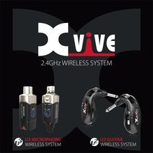 吉他贝斯乐器 无线发射接收器 话筒麦克风 无线系统 XVIVE