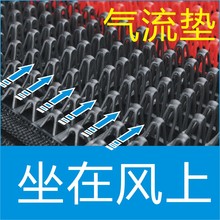 汽车通风坐垫夏季透气凉垫单片隔热座垫凉坐垫塑料车座凉席气流垫