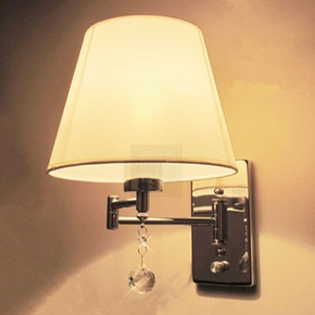 LED壁灯个性卧室床头灯可调光大气酒店宾馆工程款带开关可活动