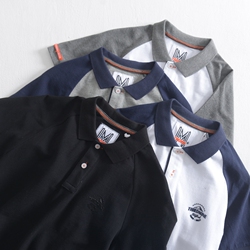 2019夏季新款韩版修身纯棉翻领POLO衫男日系潮流撞色插肩半袖打底