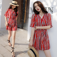 高端森了系厌世连衣裤 纳纹品牌店2019奢华国际品牌女装 夏季新