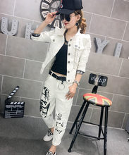 2019夏季新款白色七分袖牛仔外套女破洞时尚休闲显瘦气质百搭上衣