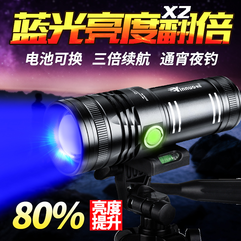 夜光 1000W 夜钓灯钓鱼灯紫光台钓超亮氙气大功率鱼灯蓝光电筒强光 夜光 1000W 夜钓灯钓鱼灯紫光台钓超亮氙气大功率鱼灯蓝光电筒强光