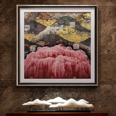 酒店样板房中式挂画哪里便宜