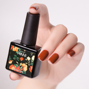 PINNI品妮红色美甲光疗胶