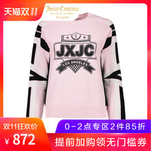 Juicy Couture女士字母多图形图案装饰圆领毛衣针织衫图片