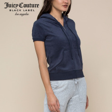 Juicy Couture女士简约舒适毛圈布修身短袖外套图片