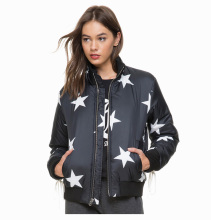 [现货]Juicy Couture2018创意绑带长袖棉服外套图片