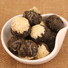 贡菊花茶龙珠纯手工普洱小沱茶古树茶纯料生茶 供应手工花草普洱