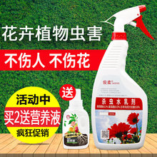 杀虫剂花卉植物家用花草红蜘蛛蚧壳虫蚜虫小飞虫多肉通用花虫药剂