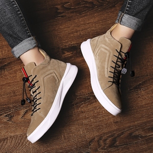 冬天高邦休闲板鞋加绒保暖棉鞋