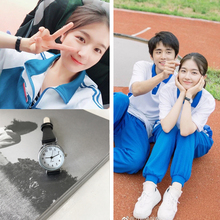 手表女学生韩版 潮流文艺小表盘数字刻度原宿小清新女表 余周周同款
