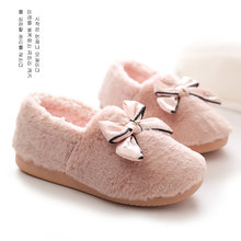 月子鞋 女秋冬加绒月子拖鞋 厚底防滑软底棉拖鞋 冬居家保暖毛毛拖鞋