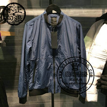 SELECTED思莱德男装2018年春款正品代购夹克外套418121511 海军蓝