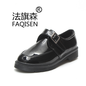 2017秋冬季新款韩版百搭加绒小皮鞋