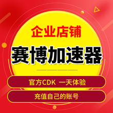 CDK电脑游戏软件加速一天卡密 赛博加速器1天激活码 自动发货