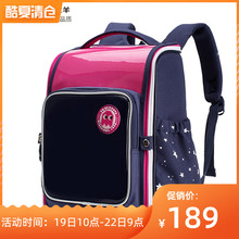 3年级韩版 10周岁男孩女孩1 卡拉羊书包小学生6 儿童减负双肩背包